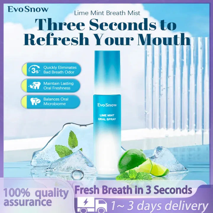 EvoSnow Mouth Spray Breath Freshener