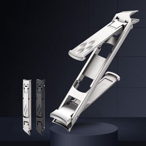 Fingernail Clippers Double Ended Stainless Steel