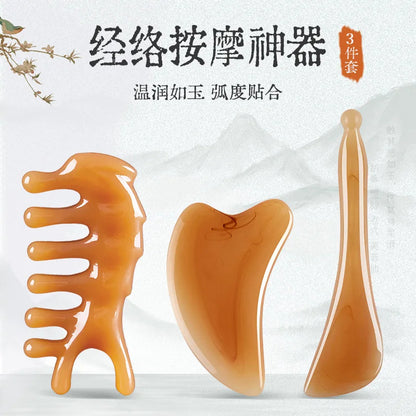 Skin Scraping Resin Guasha Massager