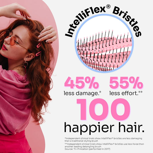 Detangling Bristles Glide Hair Brush