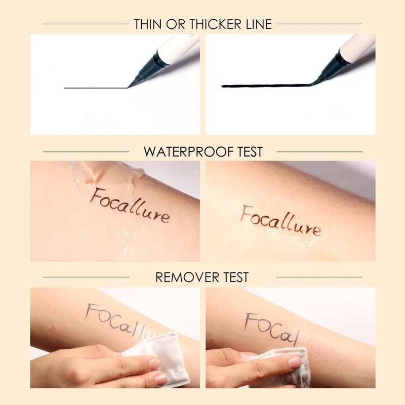 Liquid Eyeliner Pencil - 24 Hours Long Lasting Water Proof