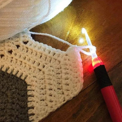 LED luminous crochet hook set