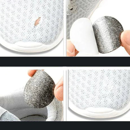 6pcs Front Patch Self-adhesive Sports Shoe Mesh Patch