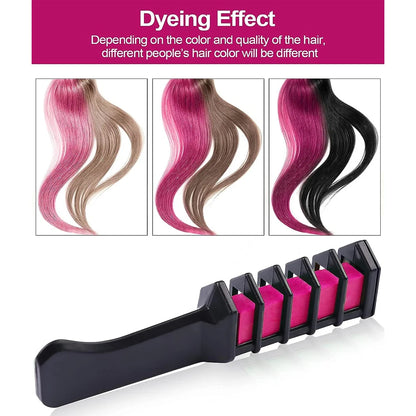 Hair Chalk for Girls Temporary Washable Hair Color Dye