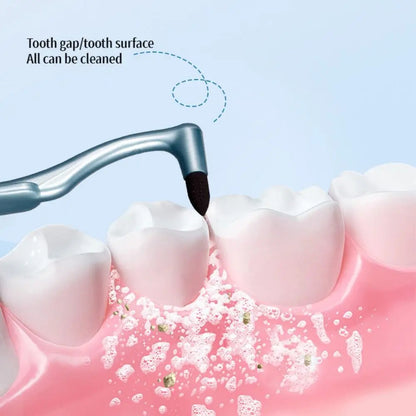 New L-shaped Tooth Stain Cleaning Brush