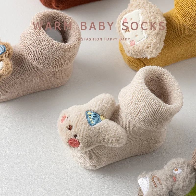 3D Cartoon Baby Socks