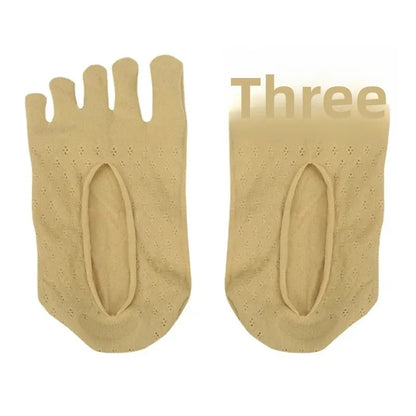 Invisible Breathable Mesh Silicone Socks