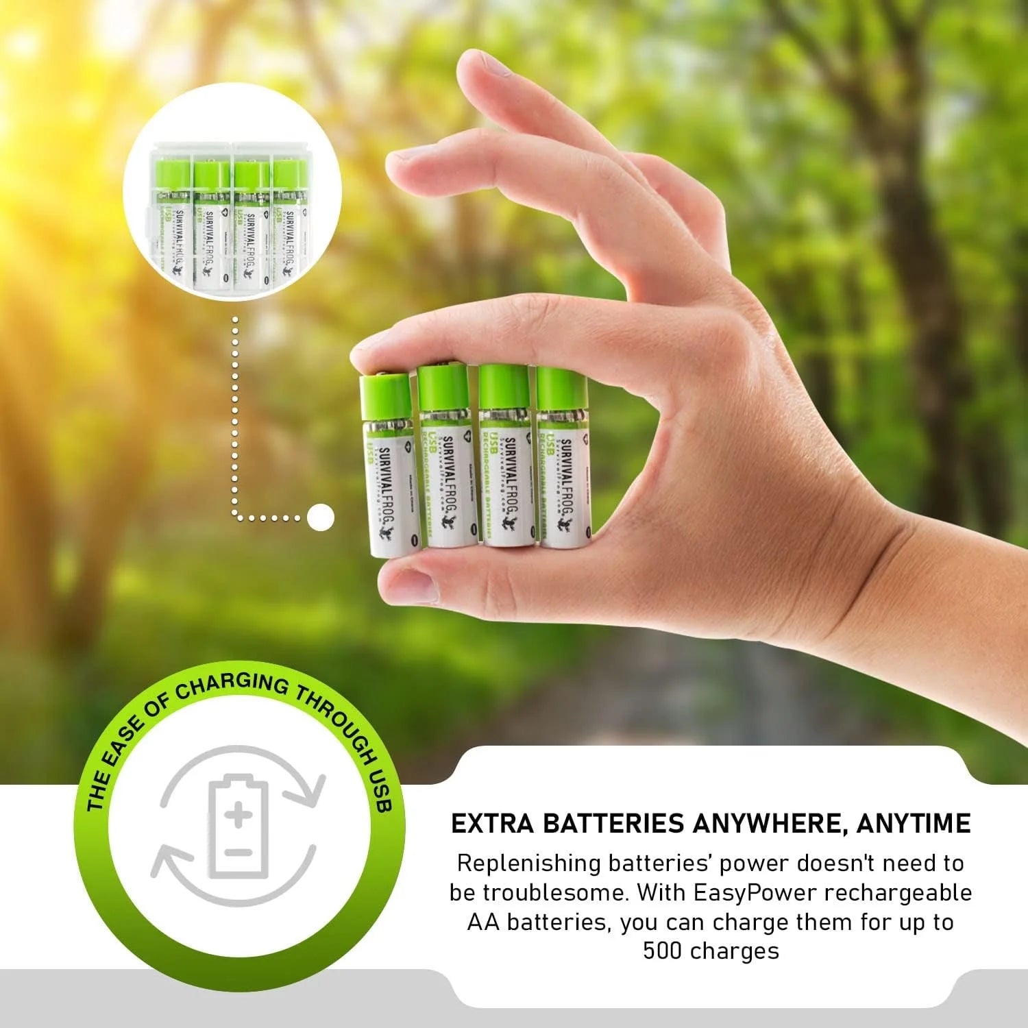 USB Rechargeable Batteries