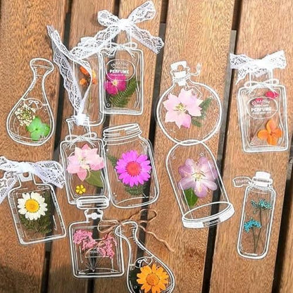 🌸 Dried Flower Bookmark 🌿✨