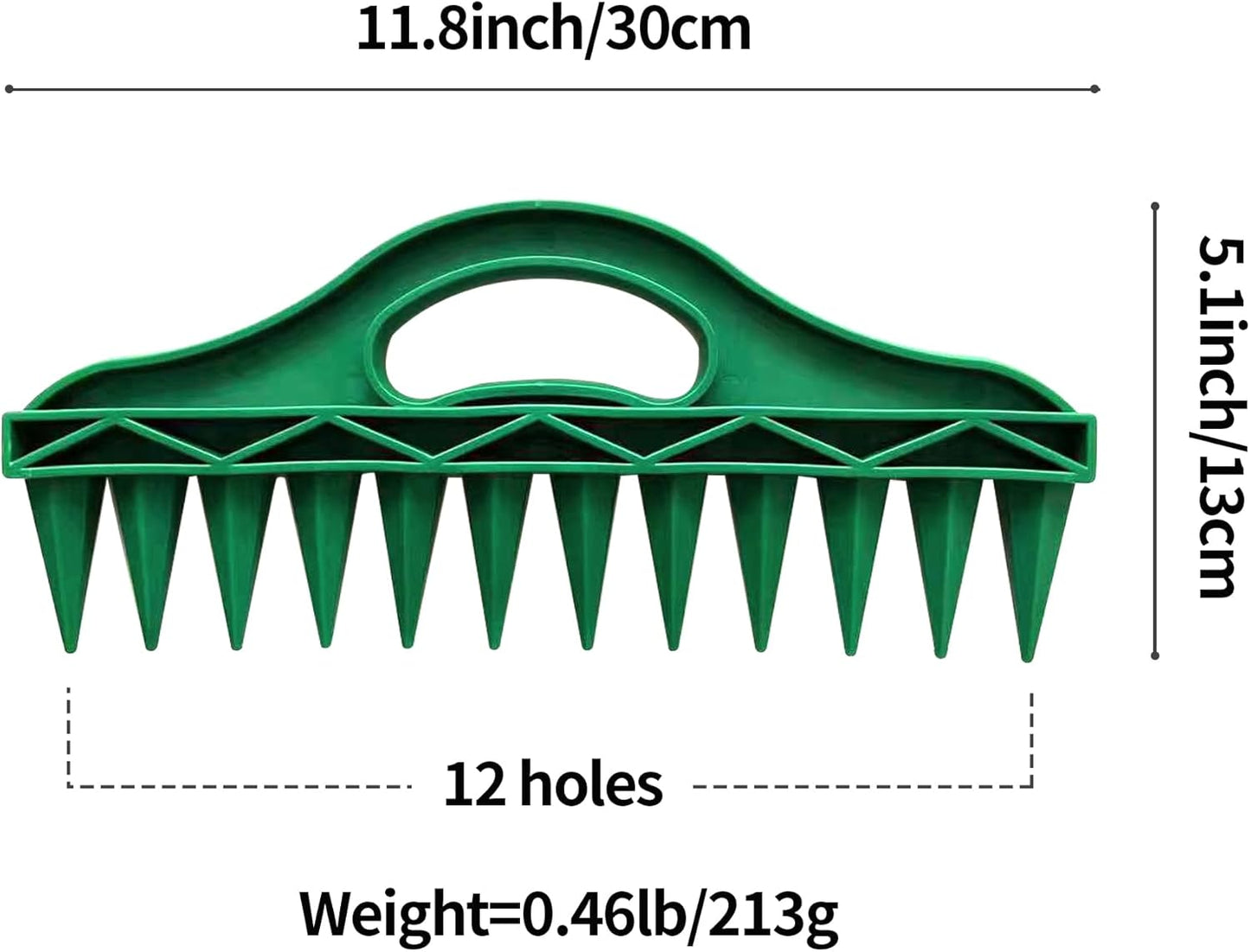 🌱 12-Hole Seed Drill (Seeder) 🌼for growing vegetables and flowers