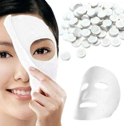 Magic compressed skincare mask
