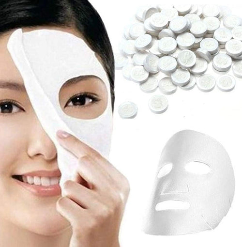 Magic compressed skincare mask