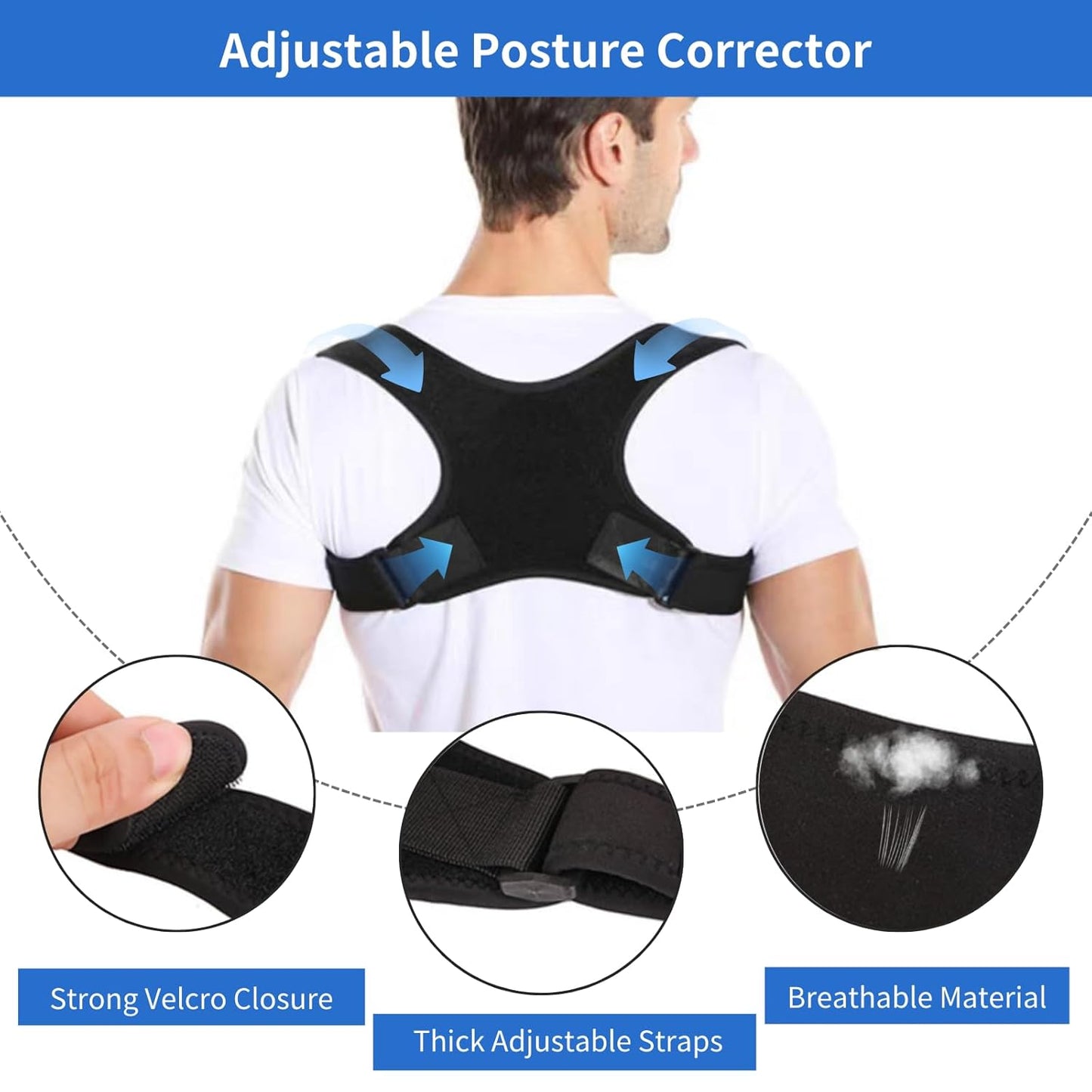 Adjustable Back Posture Corrector