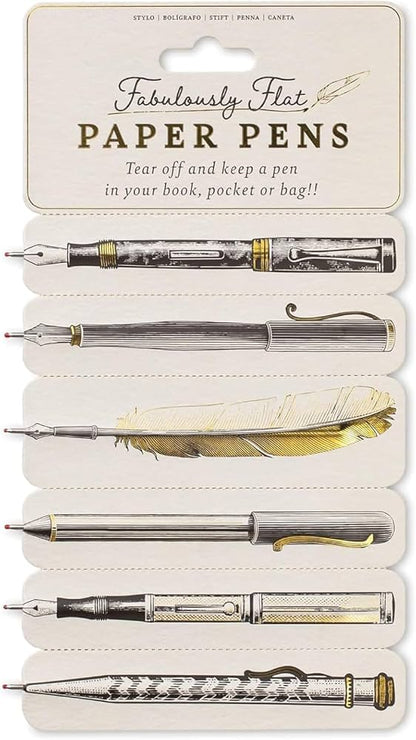 Fabulously Flat Paper Pens