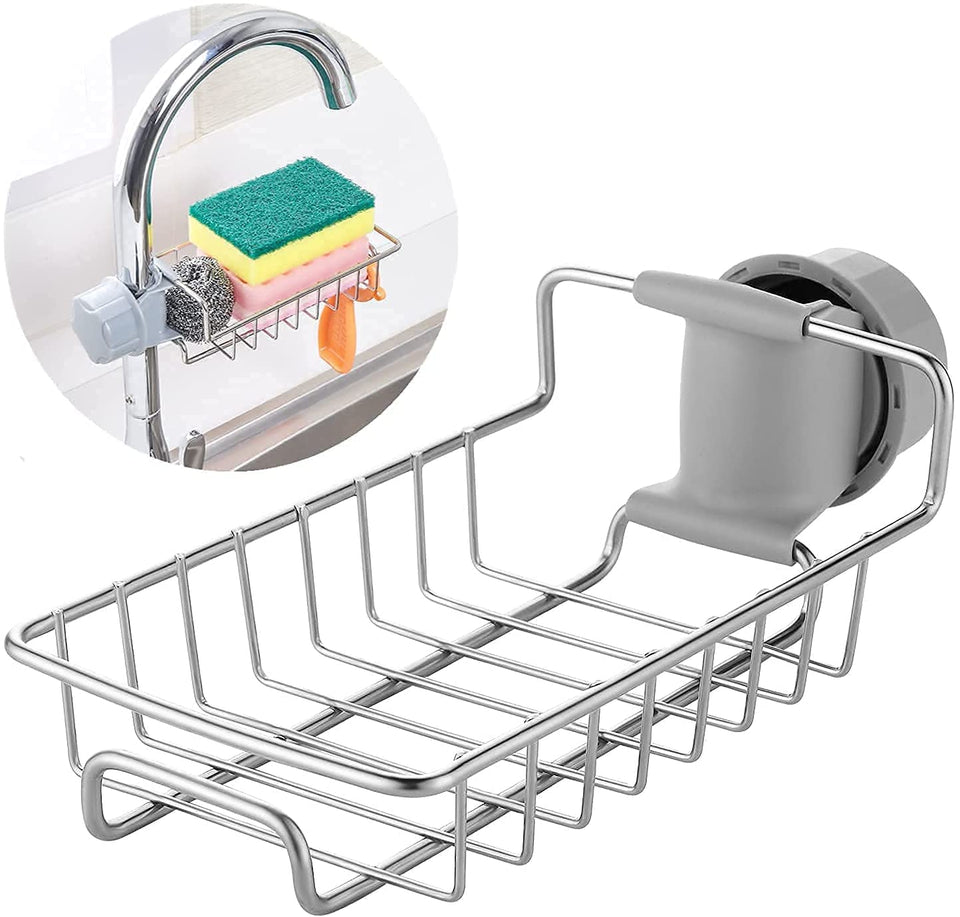 Faucet Rack Holder-Stainless Steel (Pack of 2)