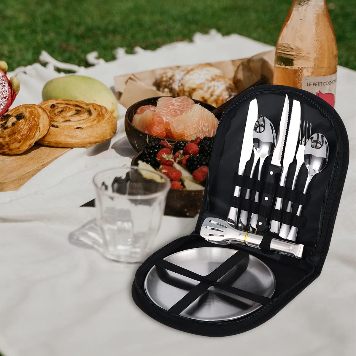 Outdoor Camping Cutlery Storage Bag