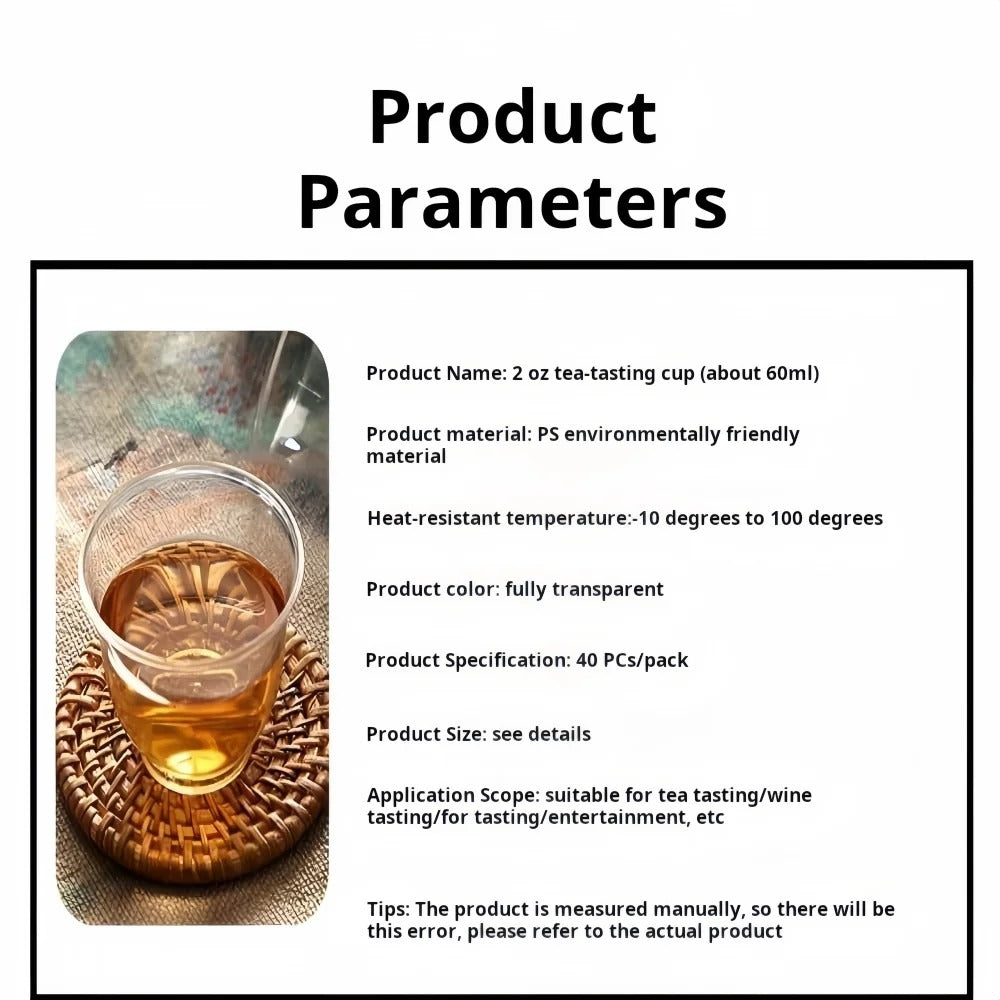 Reusable and Disposable Transparent Plastic Cups