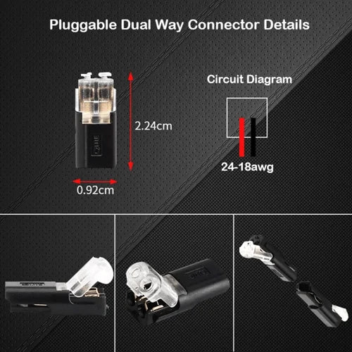 Plug-in Connector With Locking Buckle