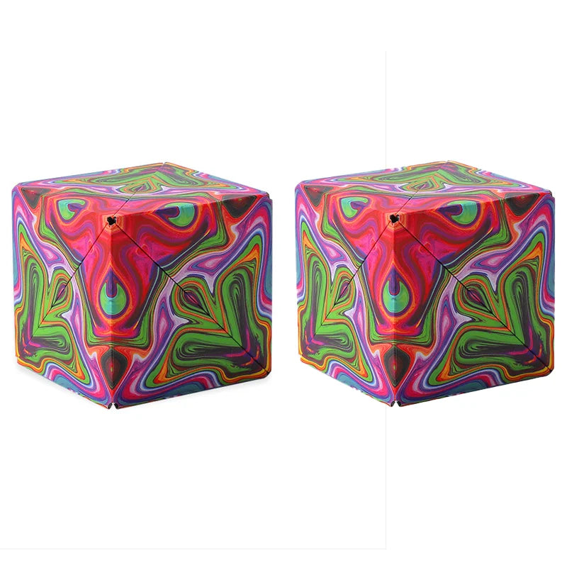 3D Stereoscopic Space Geometric Alien Magnetic Decompression Toy