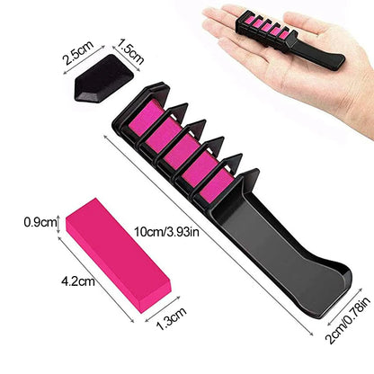 Hair Chalk for Girls Temporary Washable Hair Color Dye