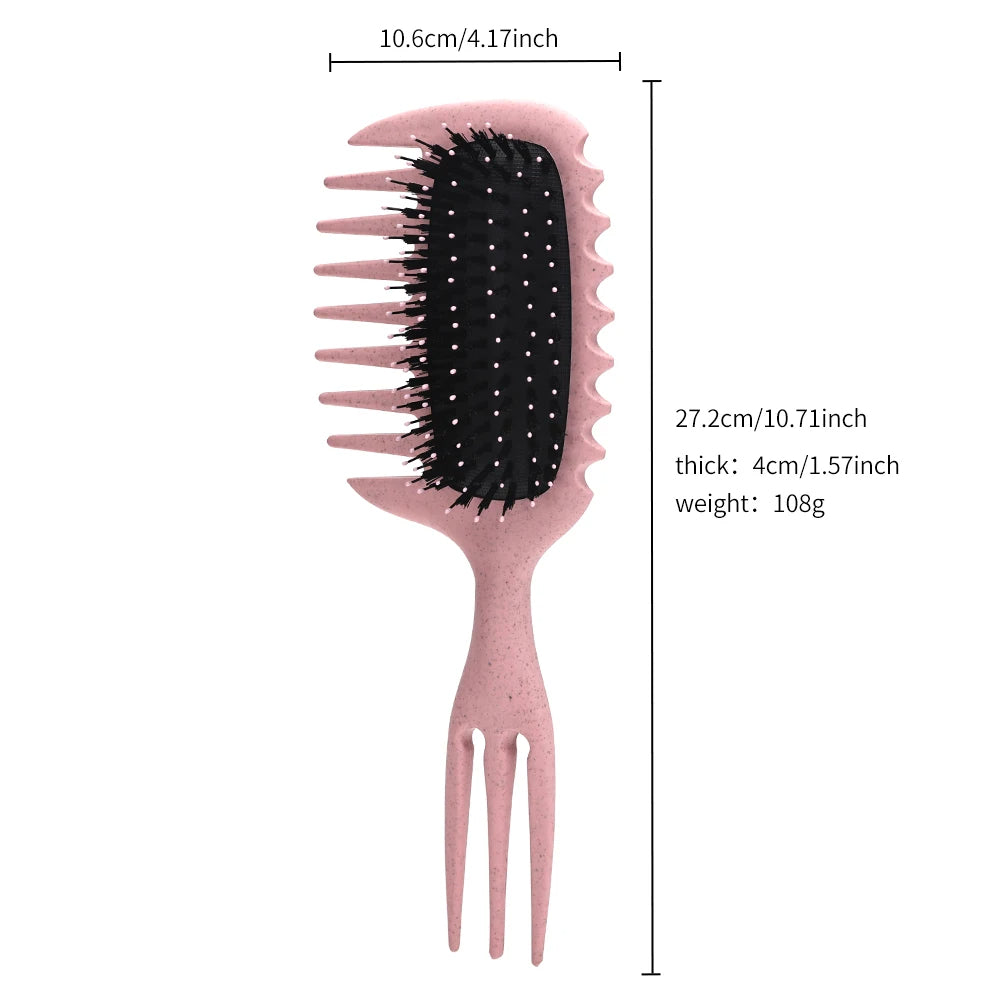 Detangling Curly Styling Hair Brush