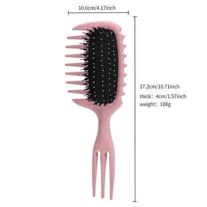 Detangling Curly Styling Hair Brush