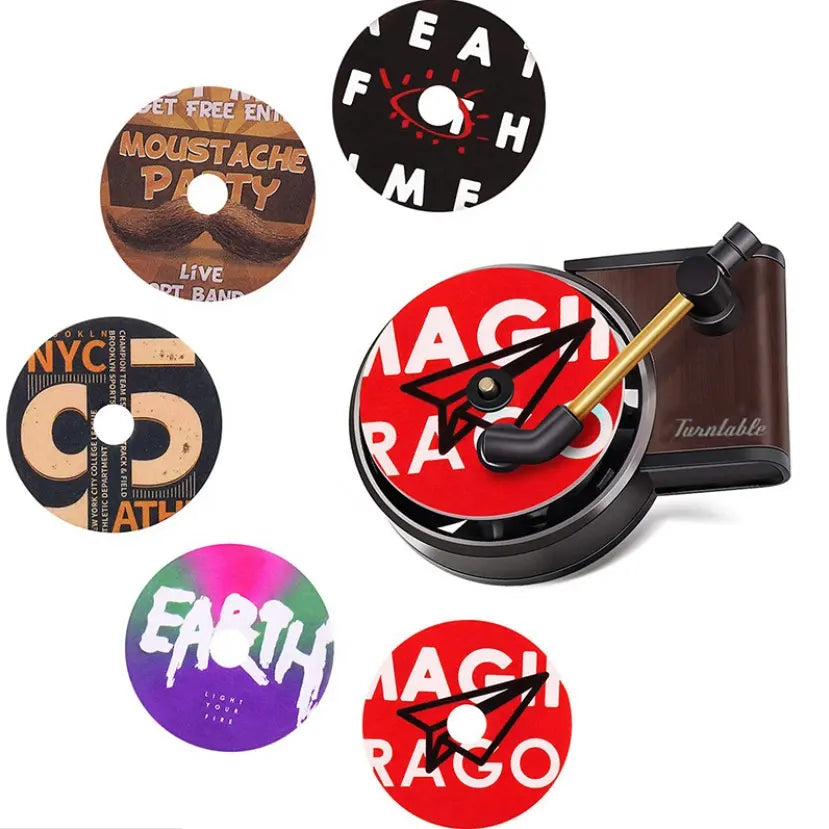 Creative Vinyl Record Spinner Stress Relief Gadget