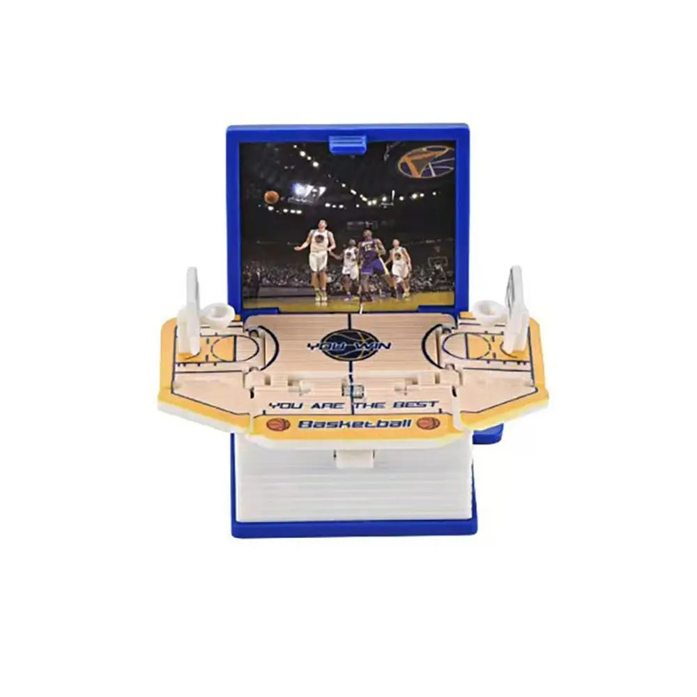 3D Mini Basketball Fold Book Keychain