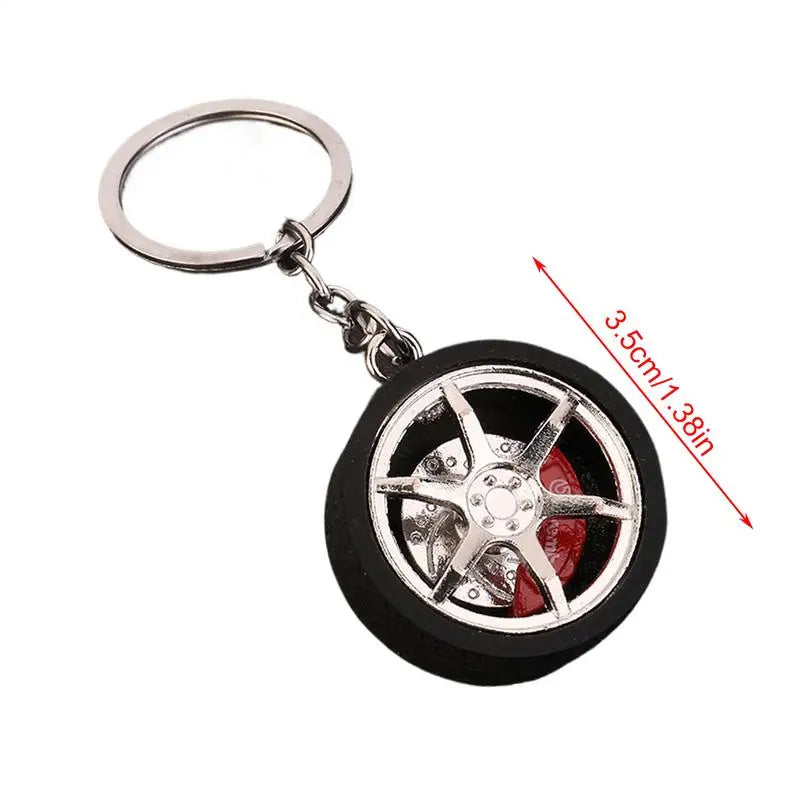 Wheel Car Key Chain
