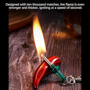 Unique Metal Chili Shaped Lighter