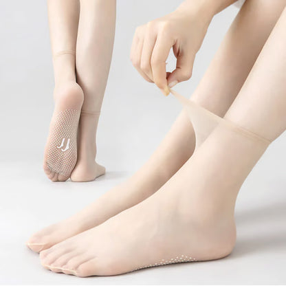 🧦Invisible slip-resistant crystal silk socks