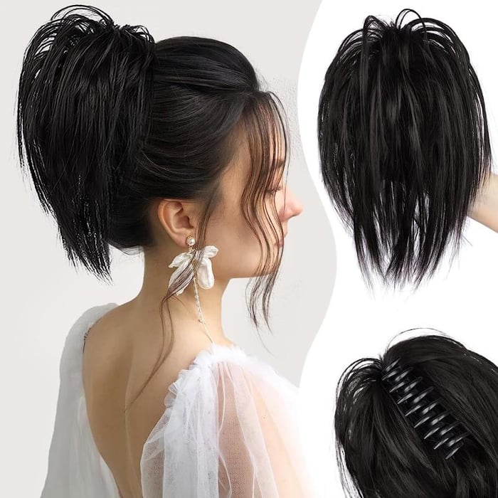 MESSY PONYTAIL CLIP