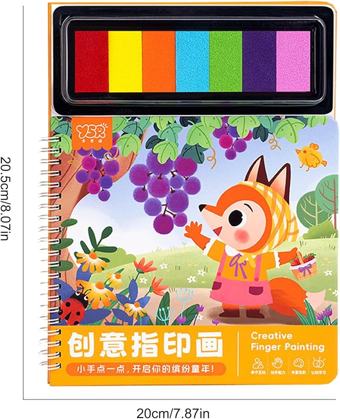 Finger Colouring Book