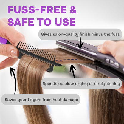 HerStyler Hair Straightening Comb