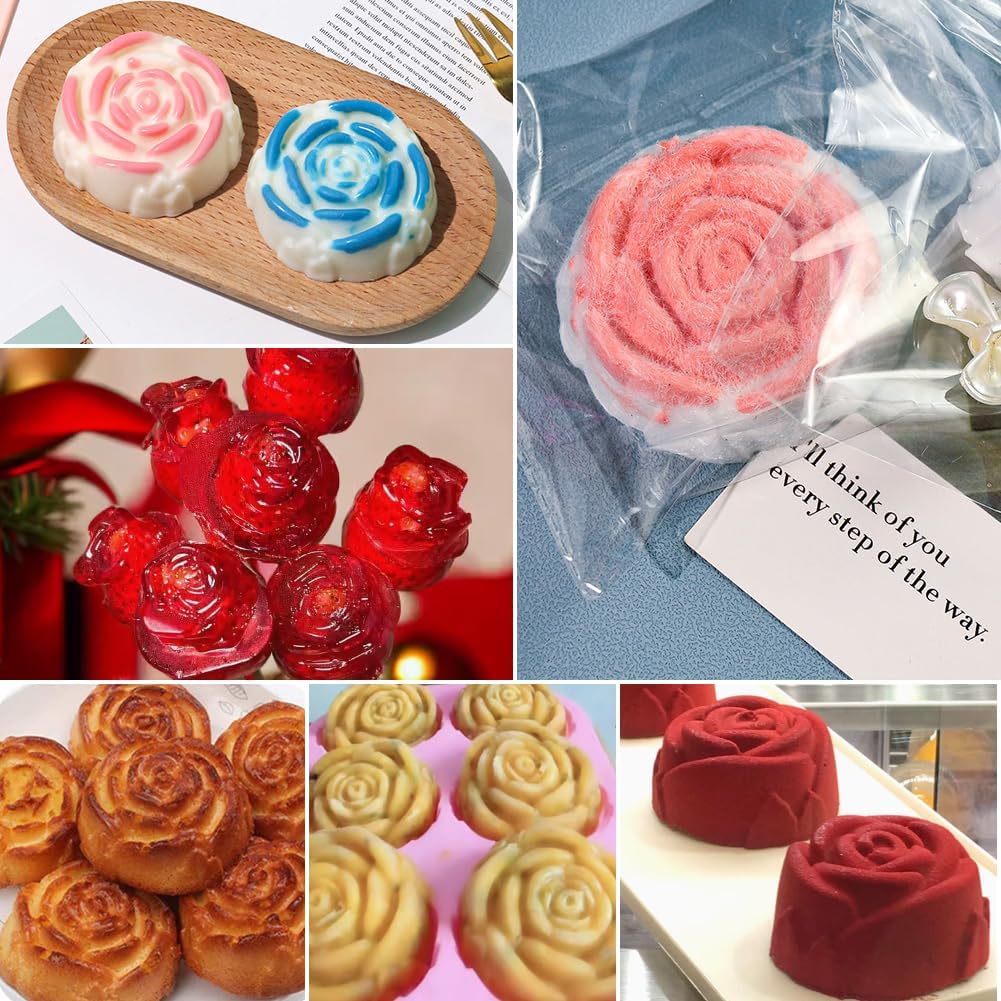 Rose Flower Silicone Mold