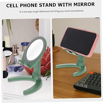 Travel Phone Stand Live Streaming Mirror
