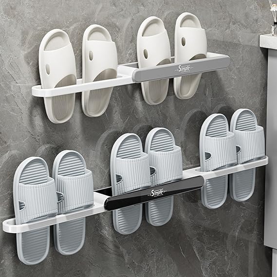 Wall Mounted Foldable Shoe Rack