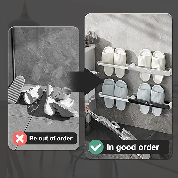 Wall Mounted Foldable Shoe Rack