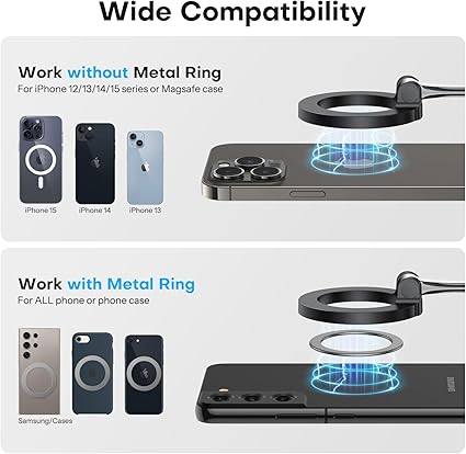 360°Rotating Magnetic Airplane Phone Holder