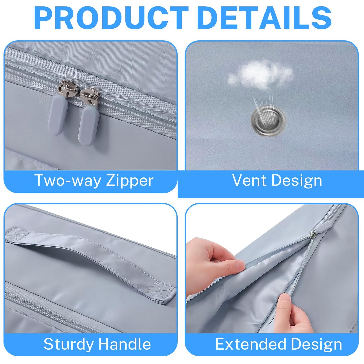 Space Saving Self Compression Organizer