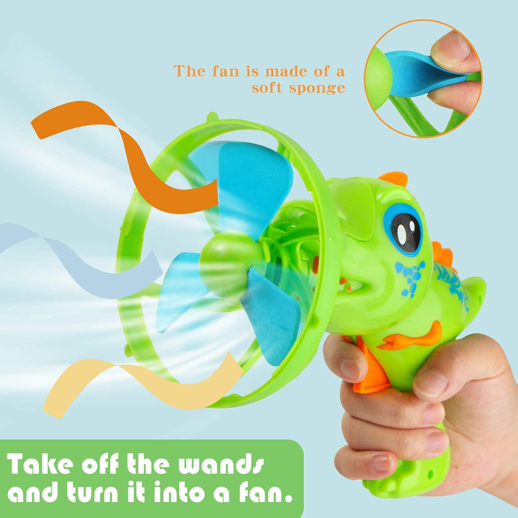 Dinosaur Bubble Machine Gun for Kids