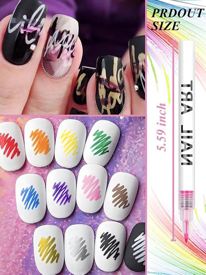 Gorvalin Nail Art Pens
