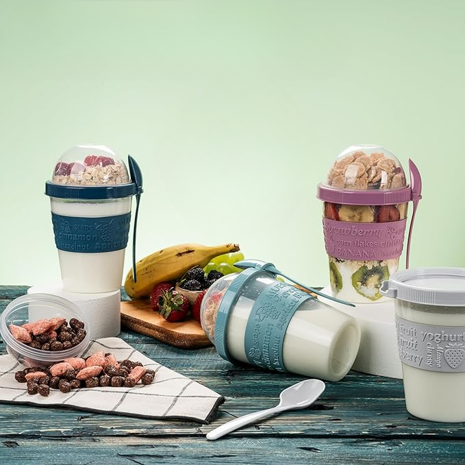 Reusable yogurt cups (Pack Of 2)