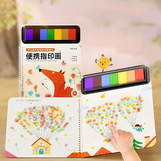 Finger Colouring Book