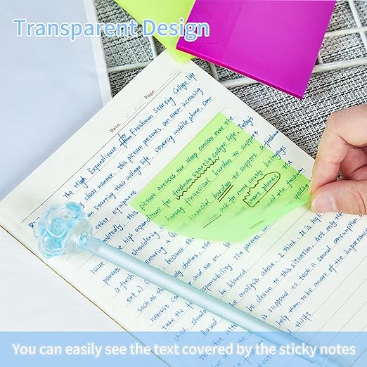 Transparent Sticky Note Pads