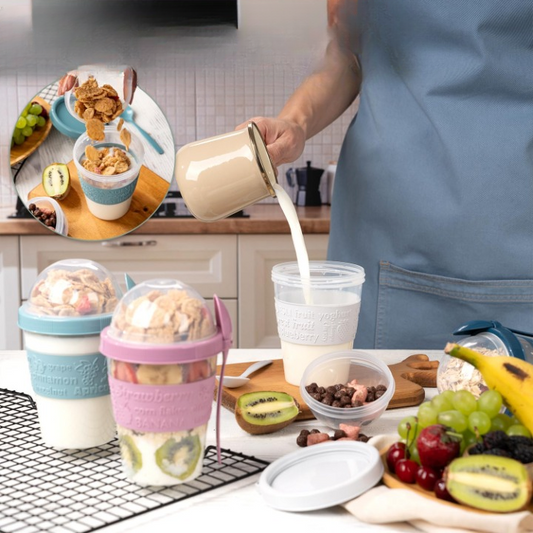 Reusable yogurt cups (Pack Of 2)