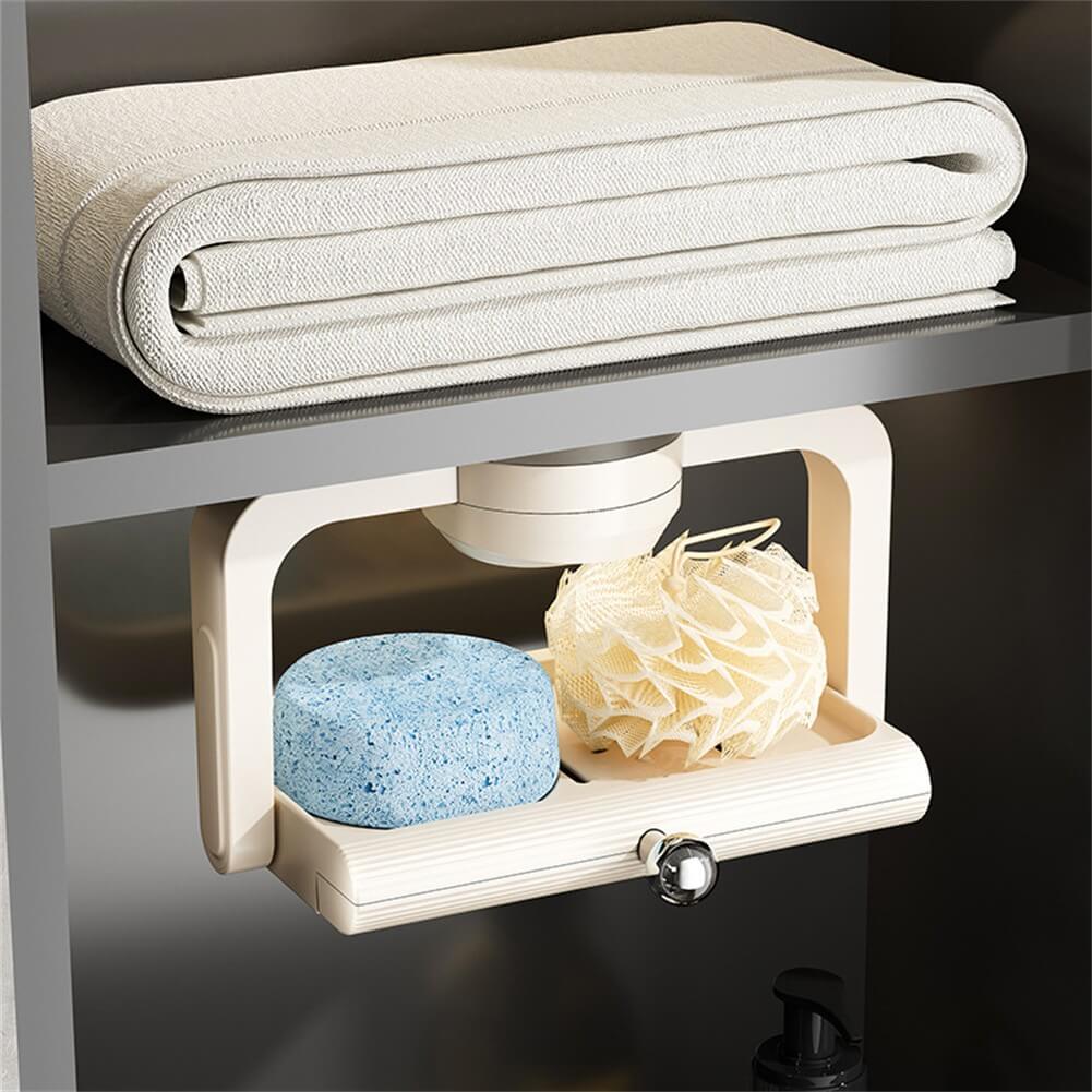 🔥2025 New Arrival👍Rotatable Suction Cup Soap Dish Holder