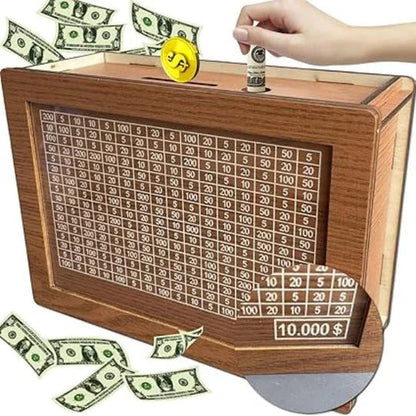 Wooden UMRAH Saving Box With Counting Target