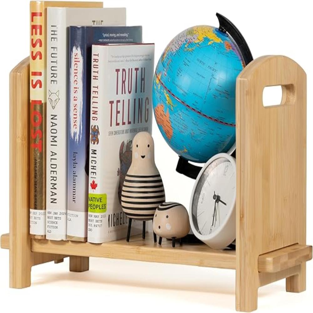 Adjustable Desktop Bookshelf