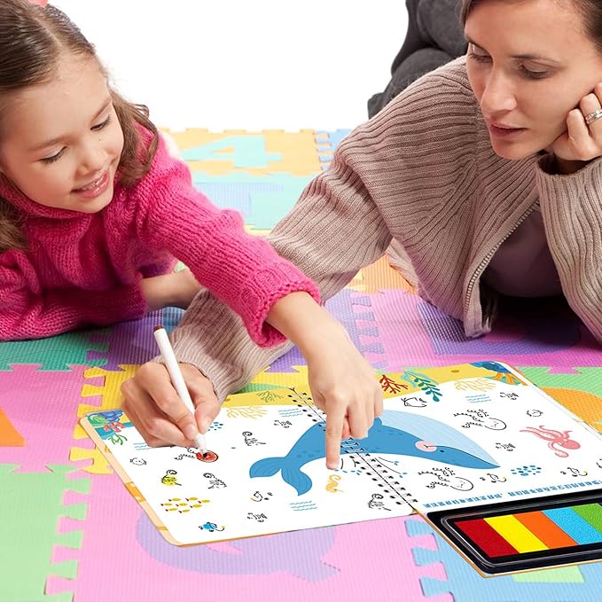 Finger Colouring Book